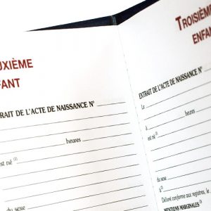 livret de famille